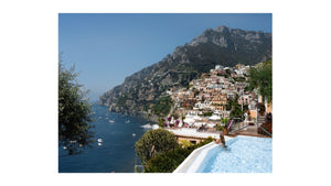 Best luxury hotel in Positano, Amalfi Coast with uninterrupted views of the sea and town. Poolside.