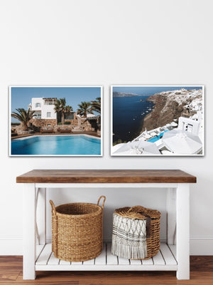 Poolside vibes, hammock LIfe in a chic boutique seaside hotel on Mykonos, Greek Islands