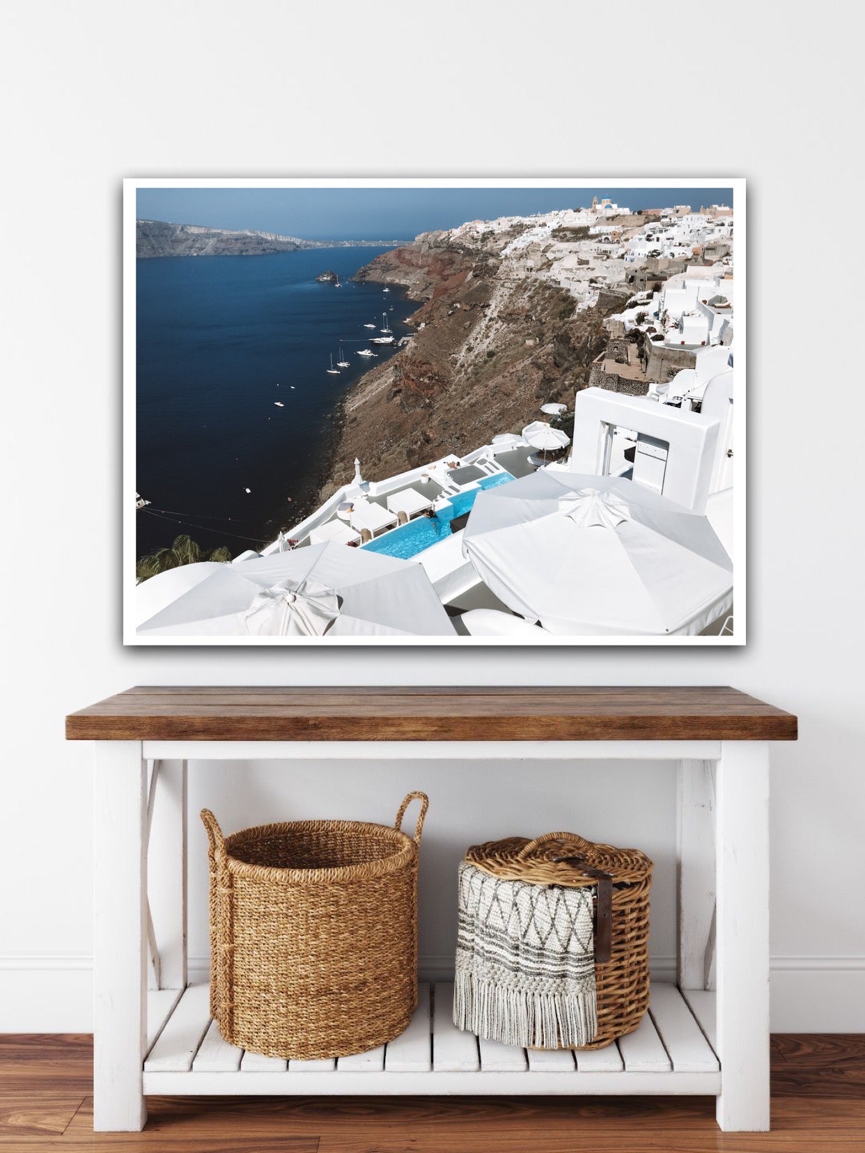 Luxury hotel in Oia Santorini, Greek Islands with uninterrupted Caldera views